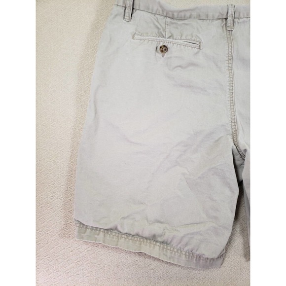 Boston‎ Traders Shorts Mens 40 Ivory Regular Fit 10" Inseam Mid-Rise Pockets - Picture 11 of 14